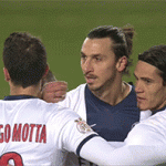 Your Zlatan getting his nose pinched GIF of the day